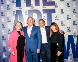 Group portrait featuring Outgoing ADAA Executive Director Maureen Bray, ADAA President Anthony Meier, Henry Street CEO David Garza, and ADAA Executive Director Kinsey Robb   